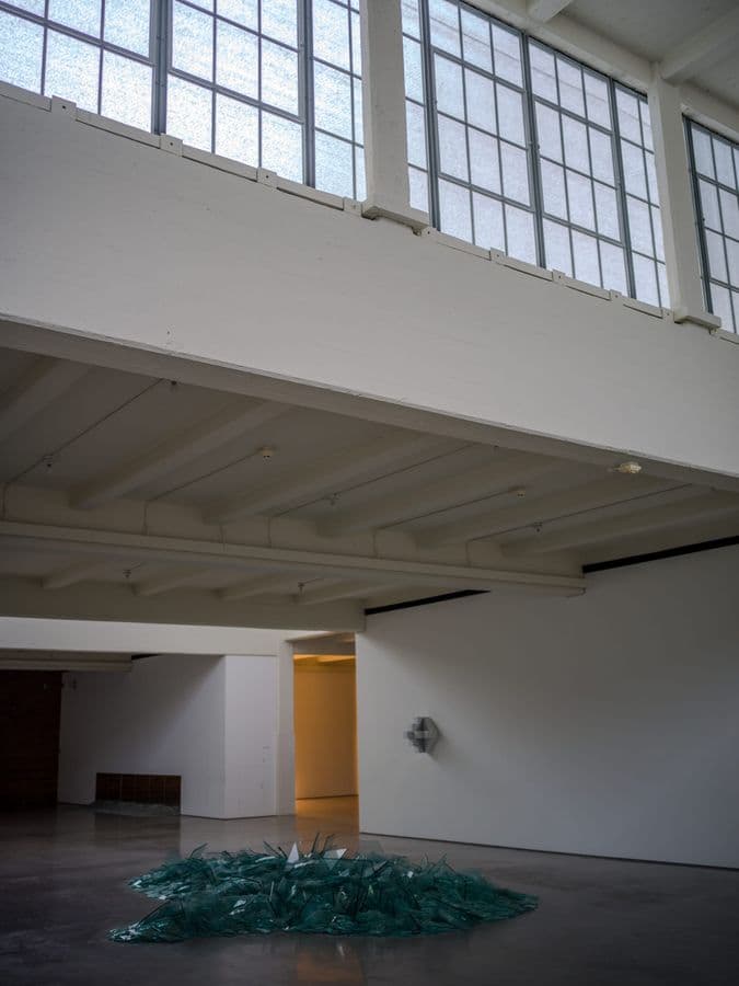 Mezzanine Gallery with Glass Sculpture, Hudson Valley