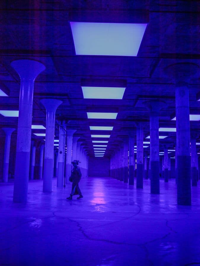 Dan Flavin's Neon Installation at Dia Beacon