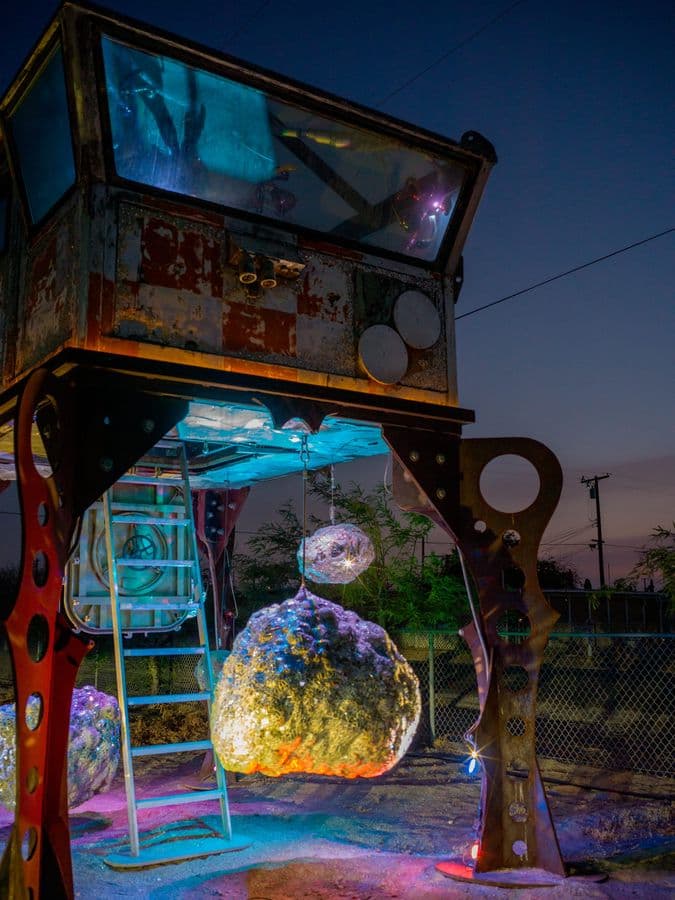 Bombay Beach Biennale: Light Art Meets Industrial Decay